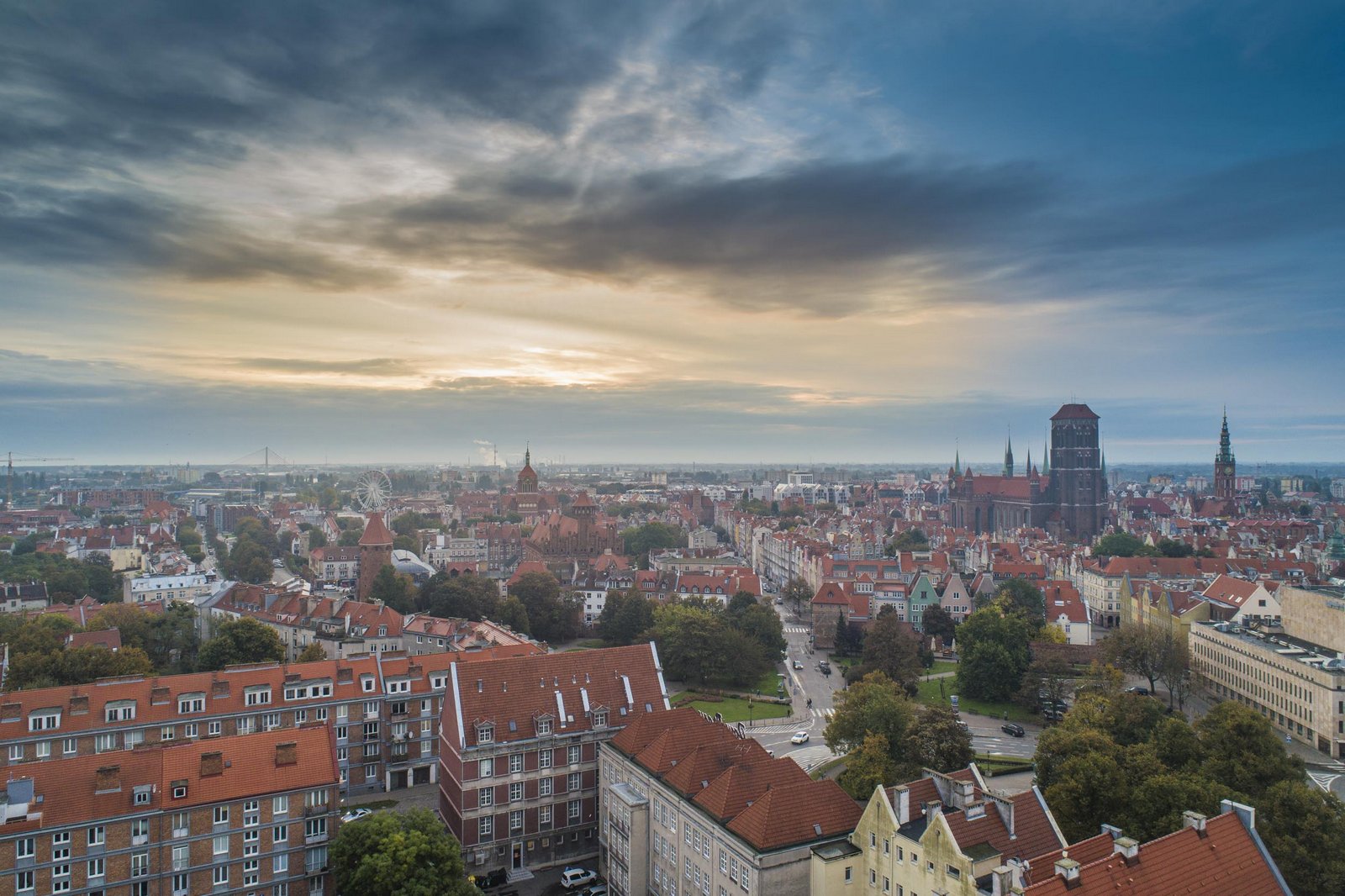 Fotografia nieruchomości z drona Łódź