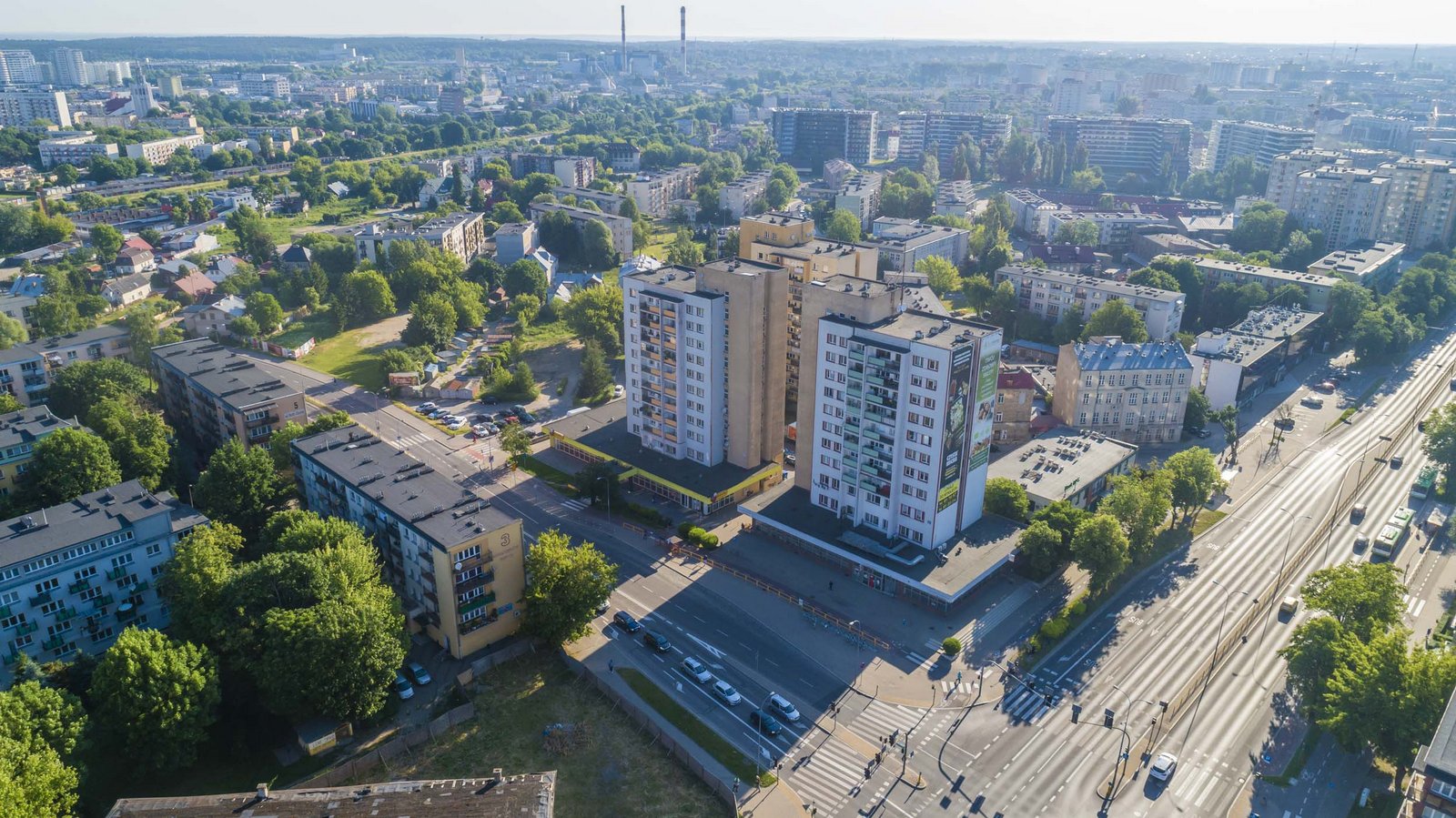 Fotografie nieruchomości z drona w Łodzi - nowa jakość zdjęć.