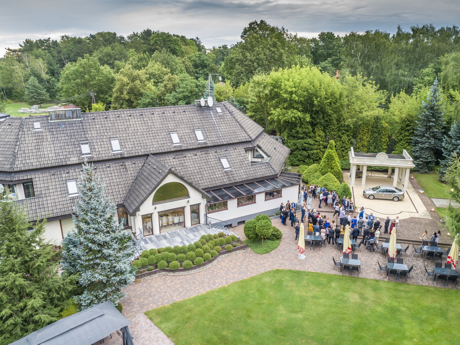 Fotografia ślubna z drona Łódź